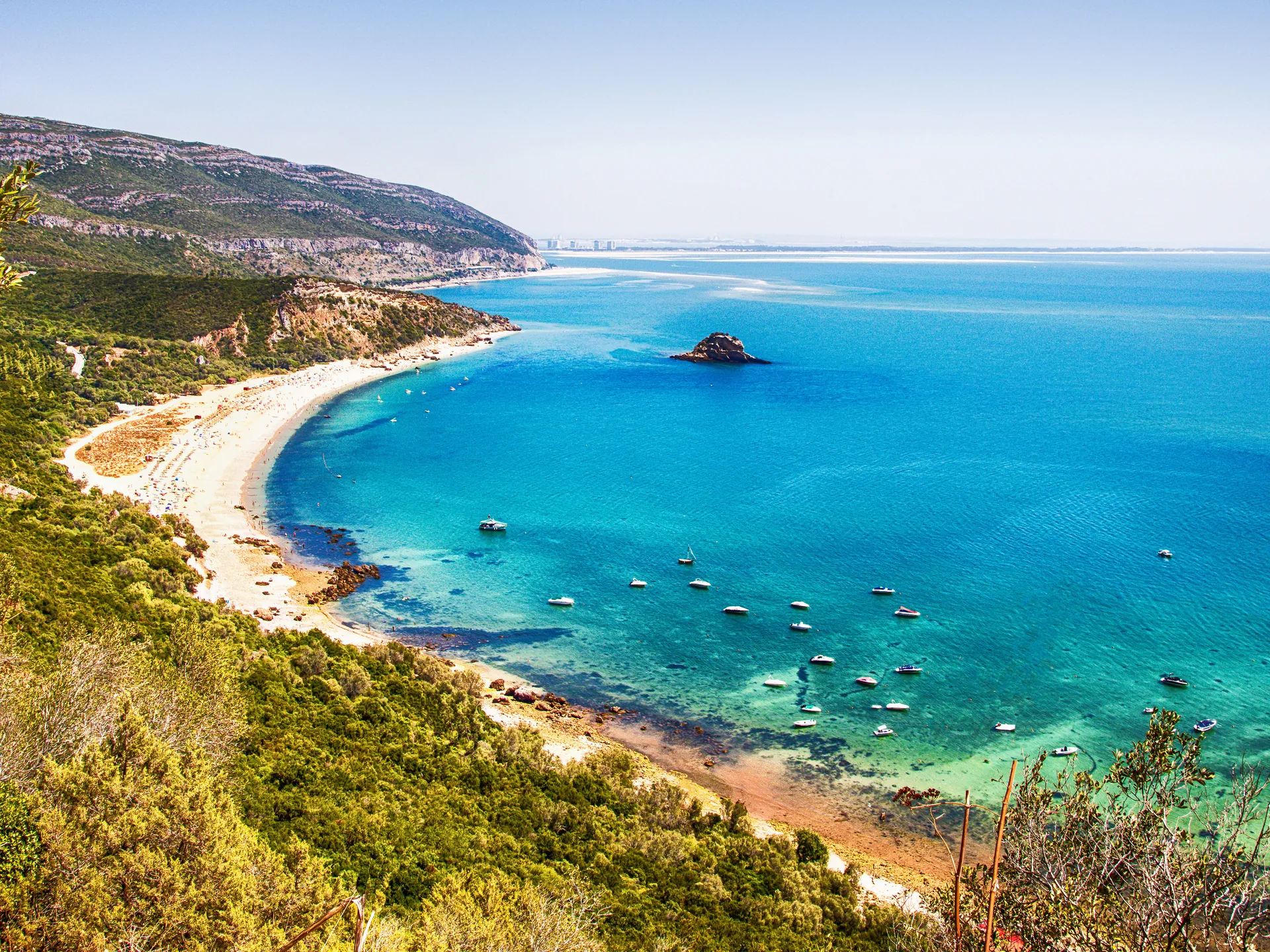 La playa de Galapinhos- Playas cerca de Lisboa