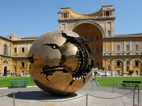 Jardines del Museo del Vaticano