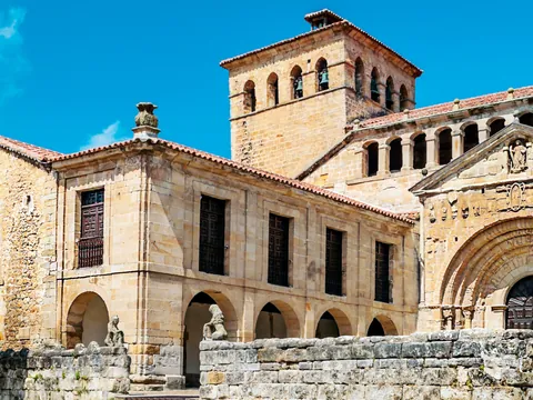 Colegiata de Santa Juliana en Santillana del Mar.