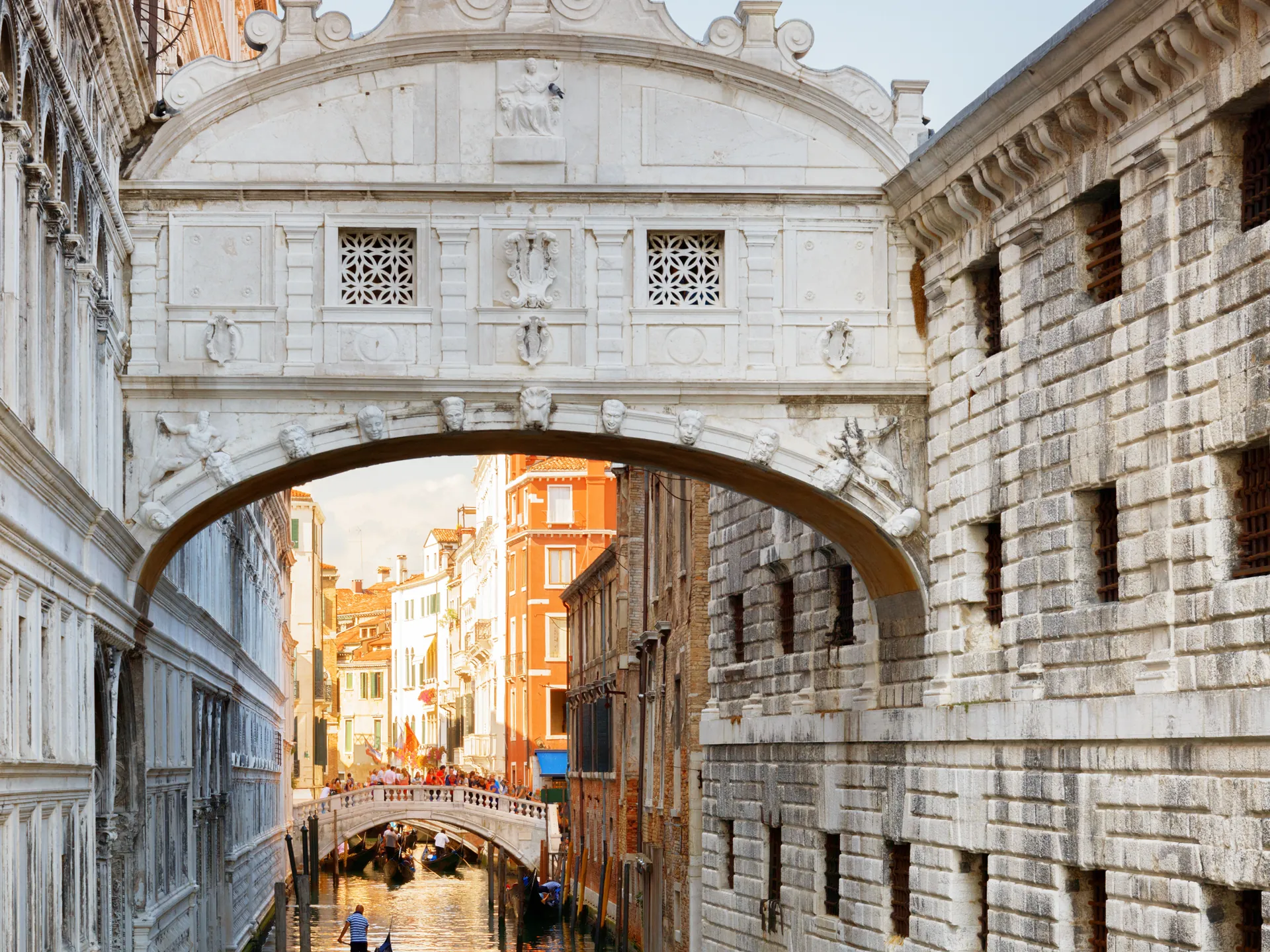 Puente de los Suspiros de Venecia
