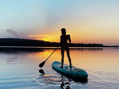 Ruta Paddle Surf Puesta de Sol Ibiza islas Baleares