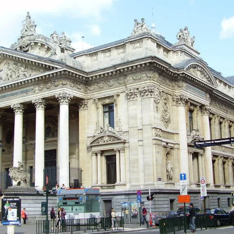 El Palacio de la Bolsa, Bruselas