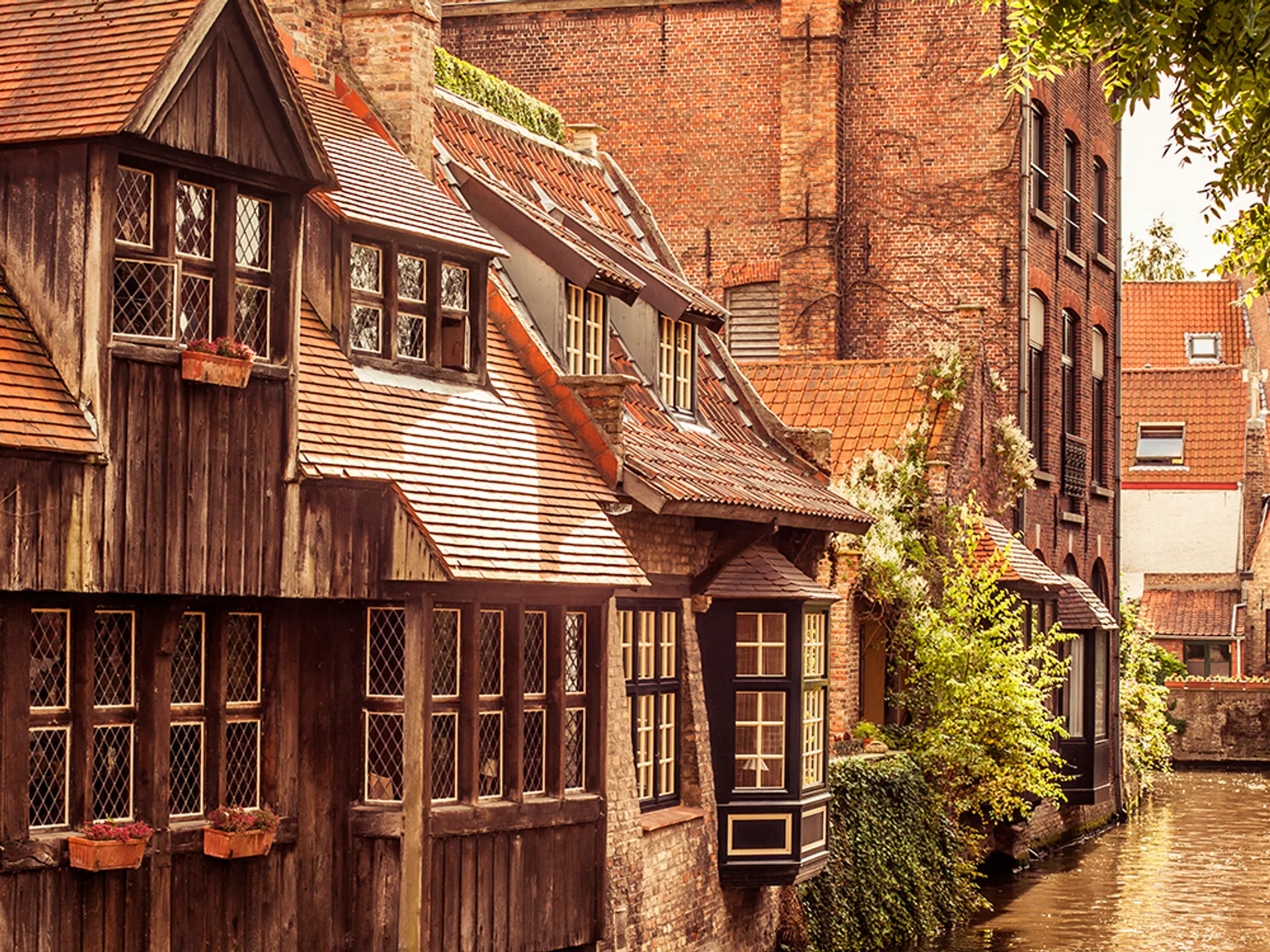 Casas típicas de Brujas - Buendía Tours
