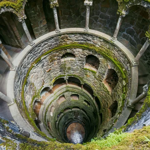 Pozo Iniciático en Quinta da Regaleira Sintra