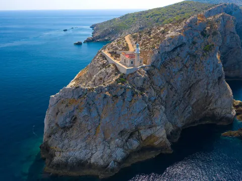 Faro Llebeig Boat Trip isla Dragonera Mallorca