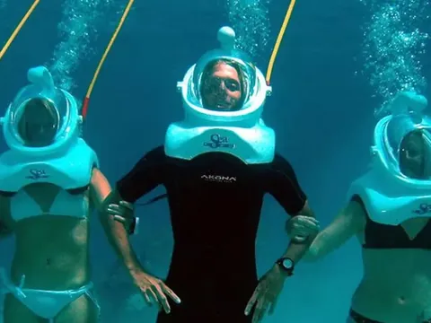 Paseo subamarino a Seaquarium en Punta Cana