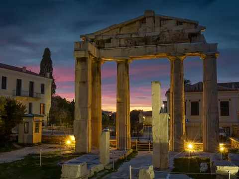 Tour nocturno por Atenas