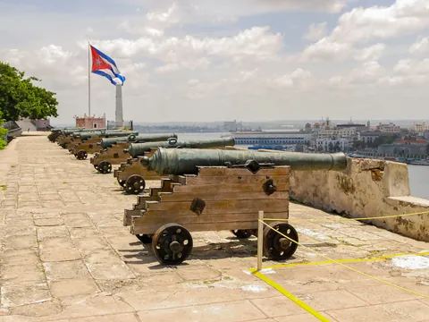 Ceremonia del cañonazo en La Habana